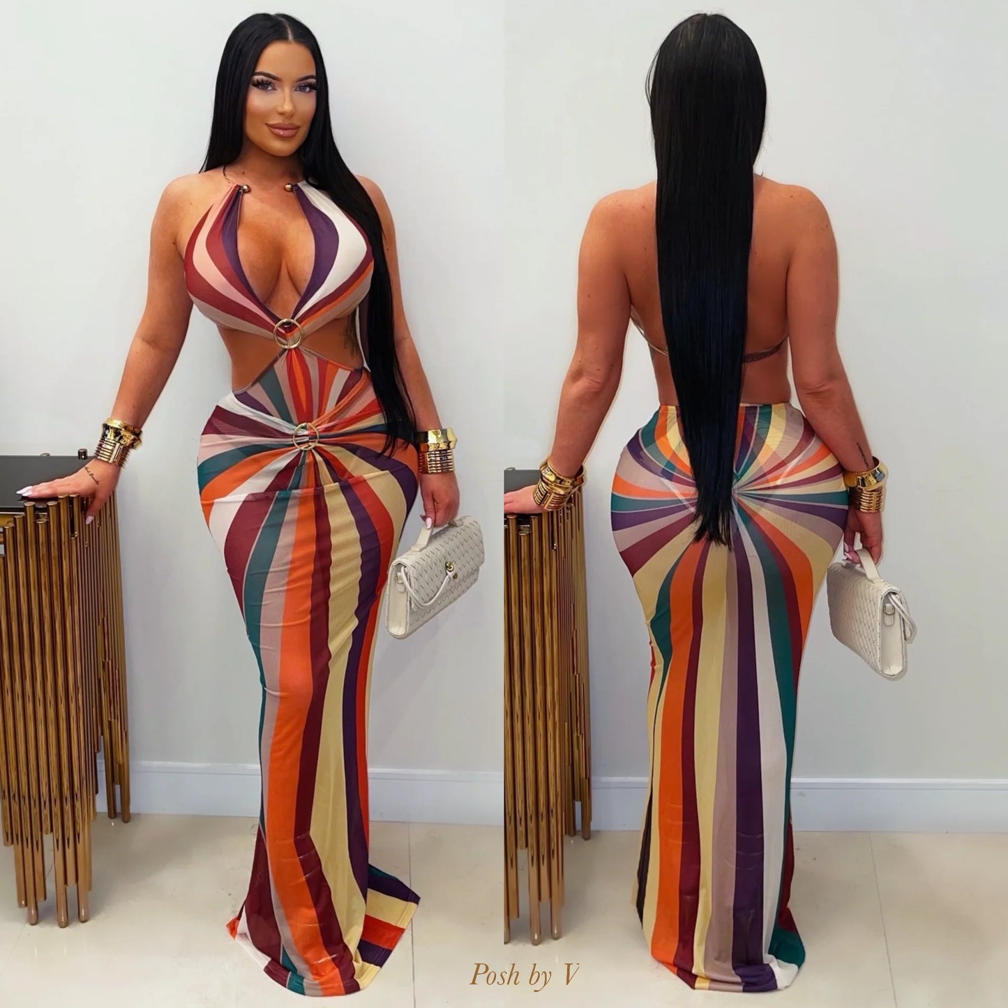 Mosaic Muse Skirt Set- Multi