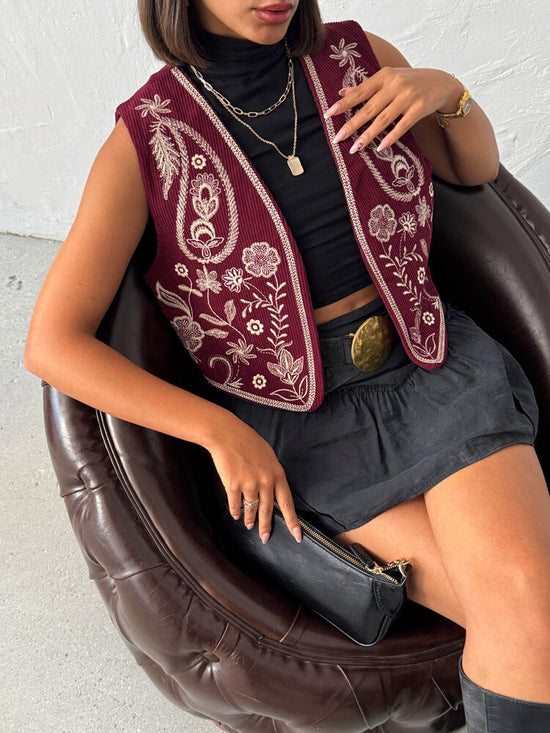 Follow Me Vest - Red