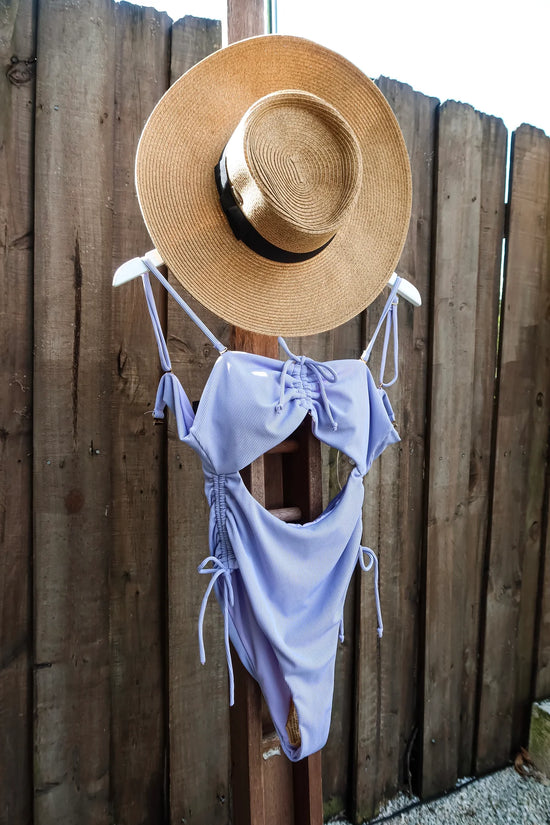 Classy Touch Swimsuit - Purple