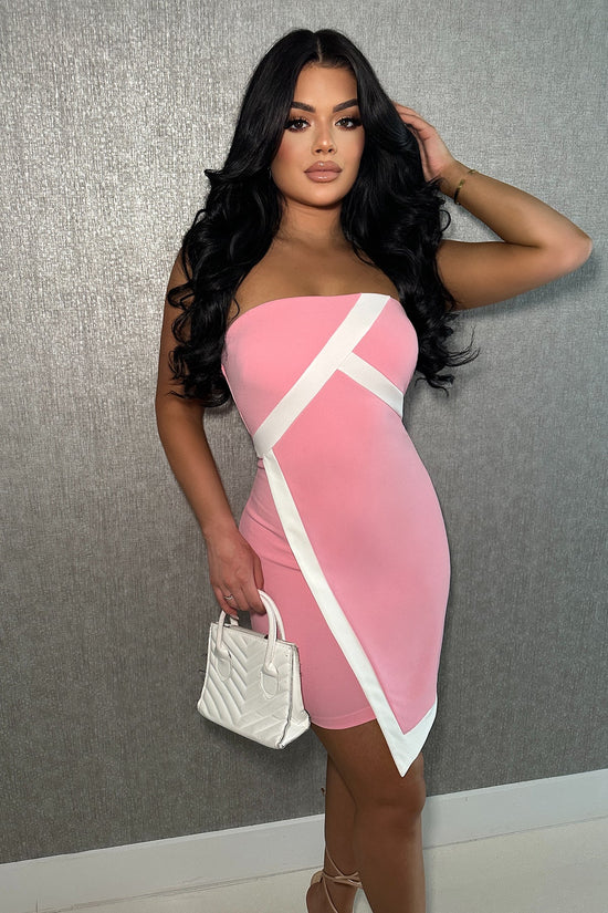 The Do Anything Mini Dress- Pink