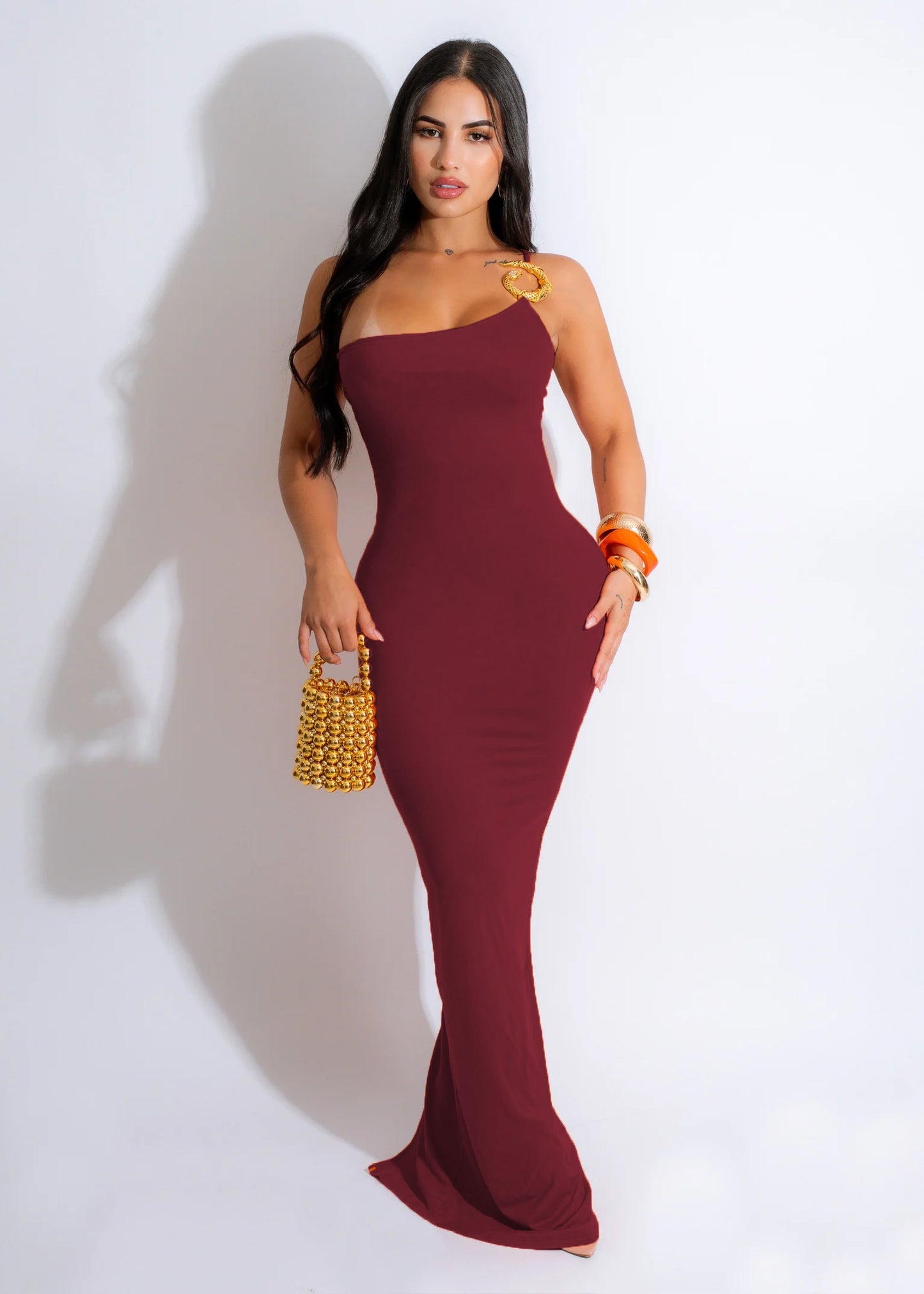 Load image into Gallery viewer, A Simple Touch Maxi Dress - Red
