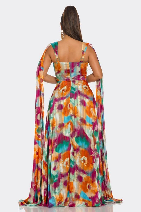 Just A Girl Maxi Dress - Multi