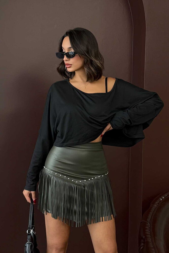 Playful Mood Skirt - Olive