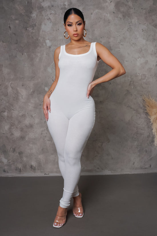 Load image into Gallery viewer, All Natural Jumpsuit - White
