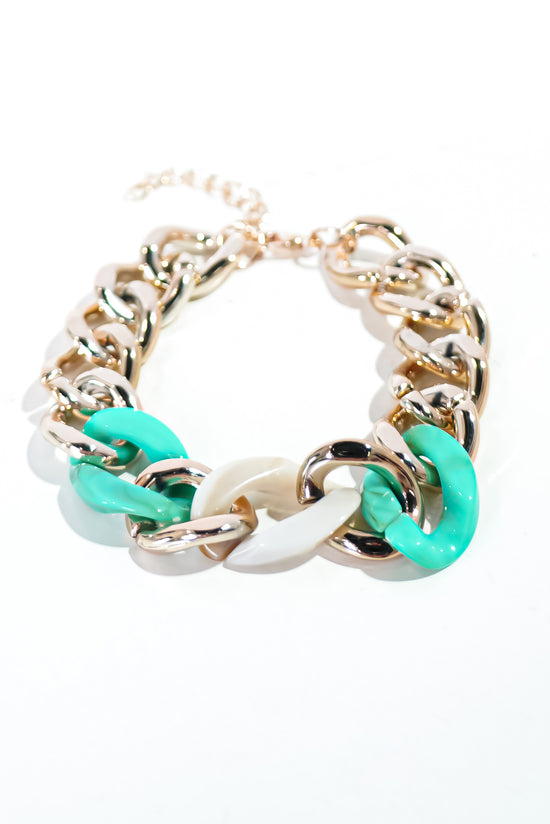 Classic Bracelet - Turquoise/Brown