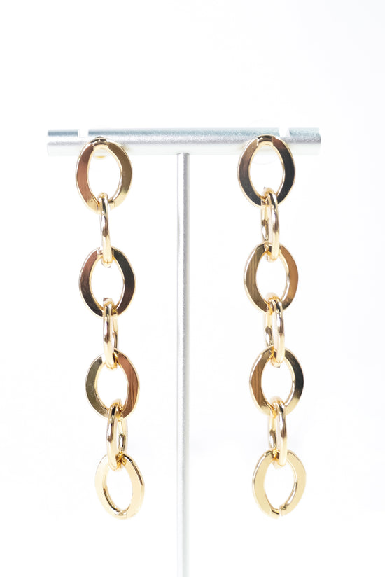 String Earrings - Gold