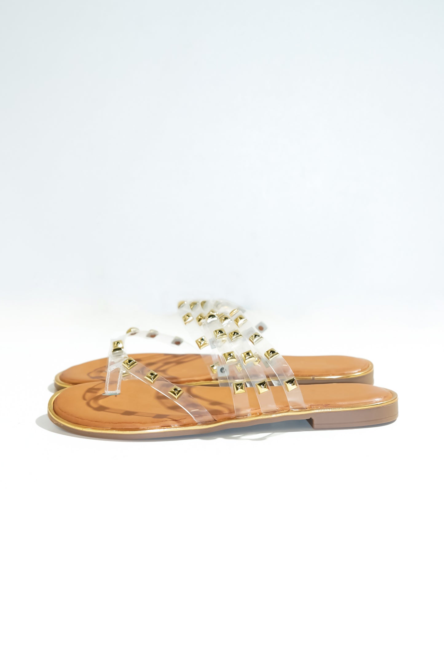 Fully Chic Sandals - Clear