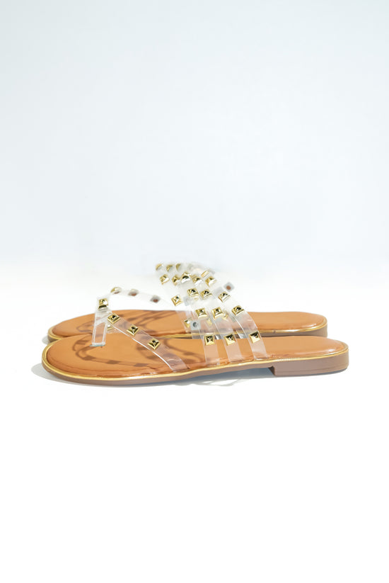 Fully Chic Sandals - Clear