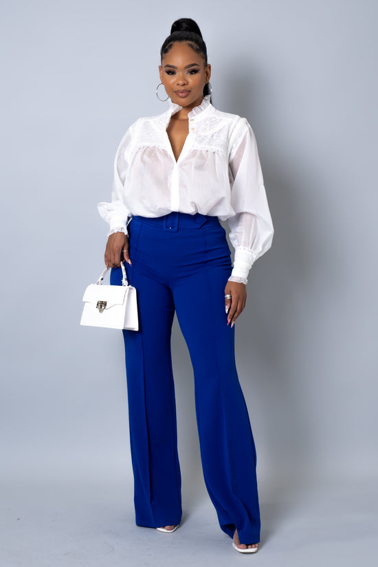 SIGN UP FOR RESTOCKS!! Business Attire Pants - Blue