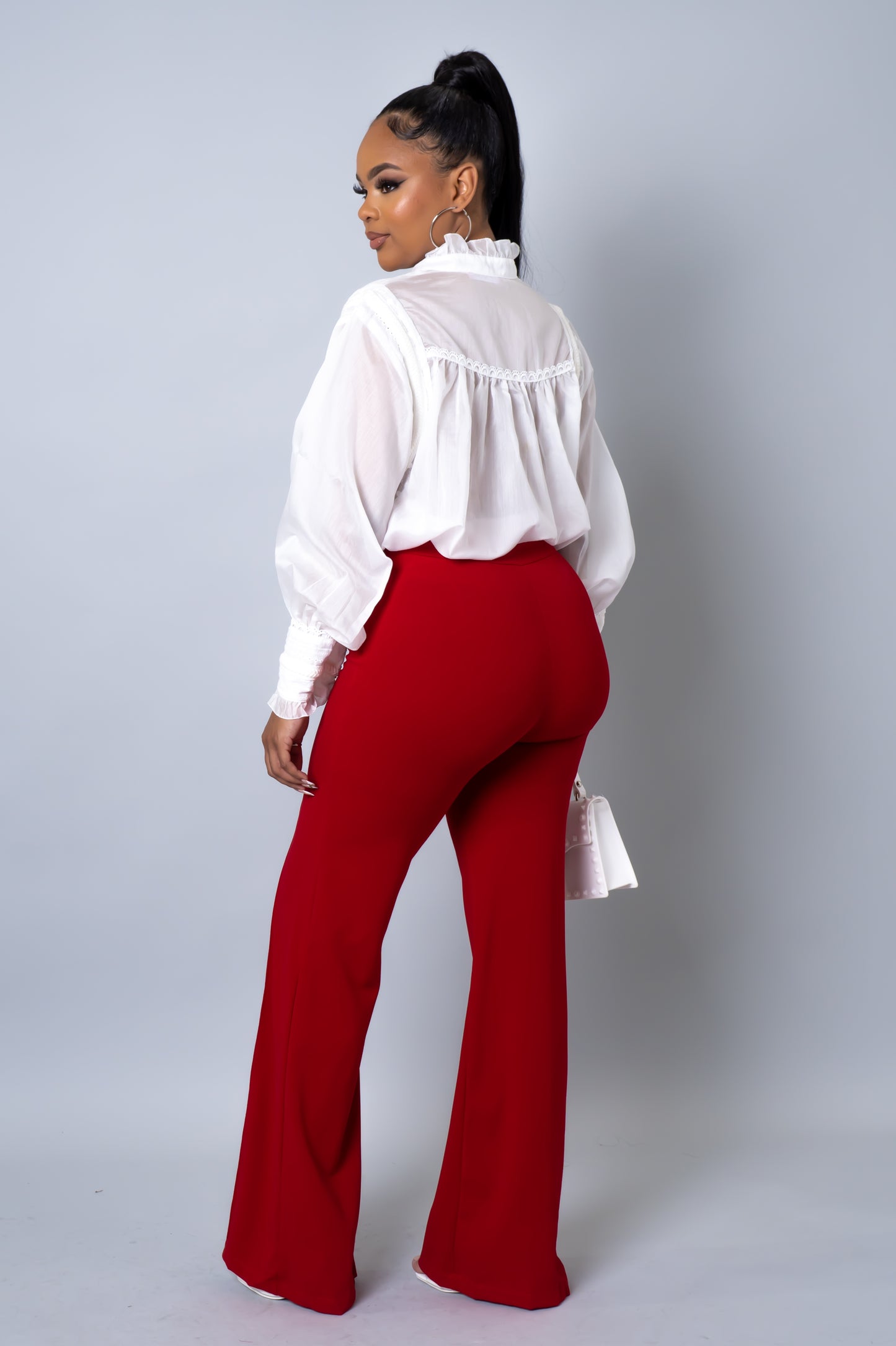 Load image into Gallery viewer, SIGN UP FOR RESTOCKS!! Business Attire Pants - Red
