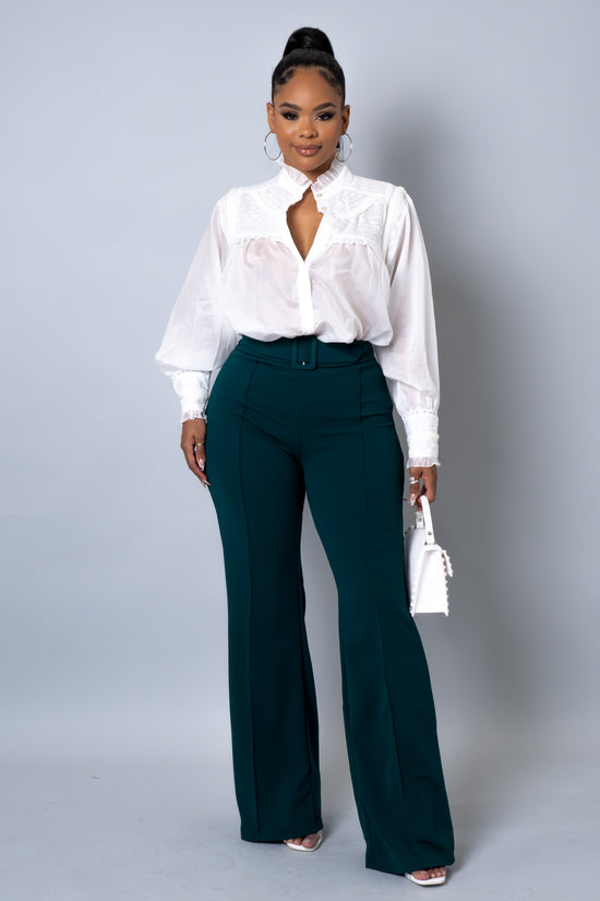 SIGN UP FOR RESTOCKS!! Business Attire Pants - Green