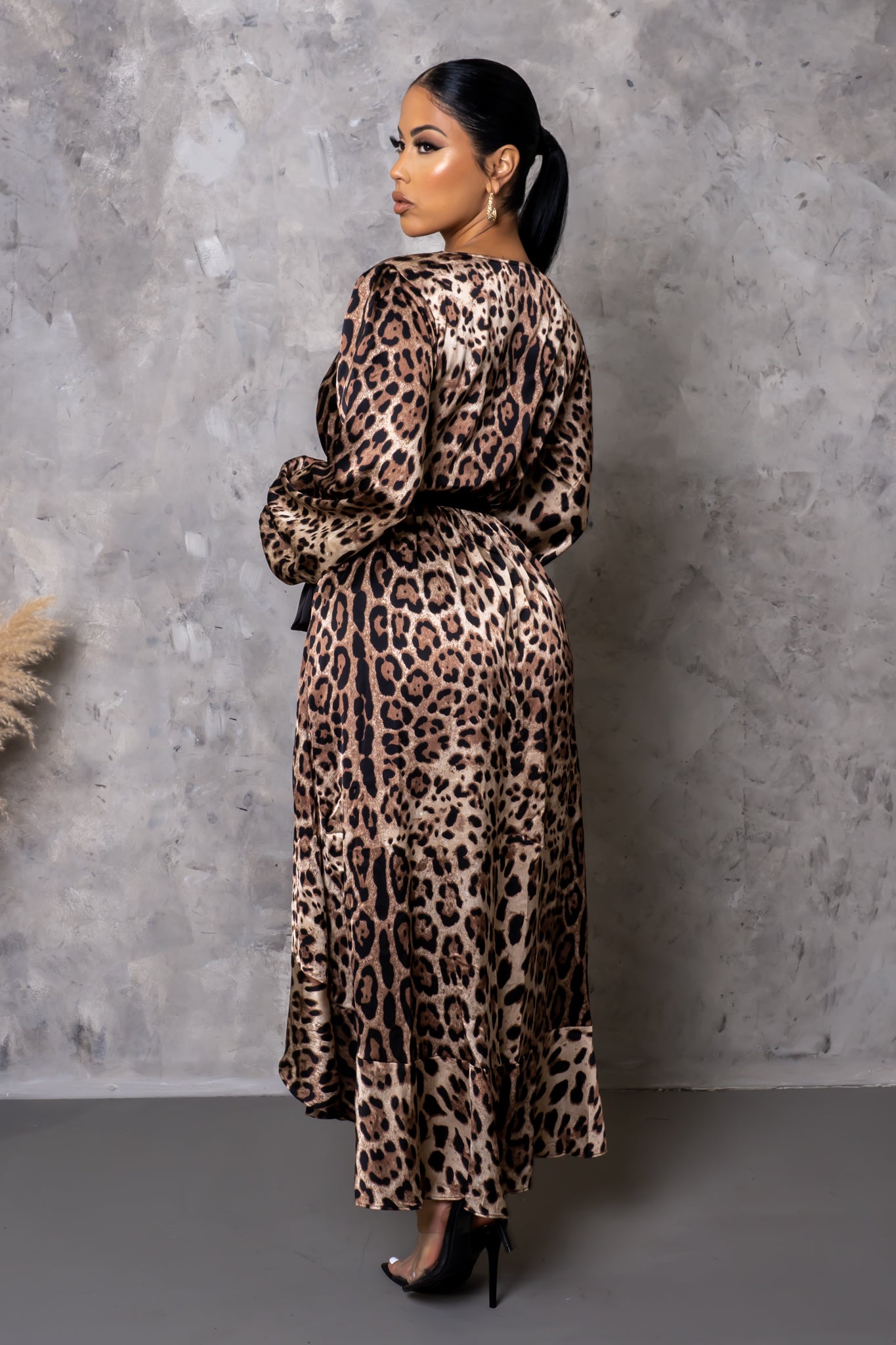Stakes Are High Maxi Dress - Brown