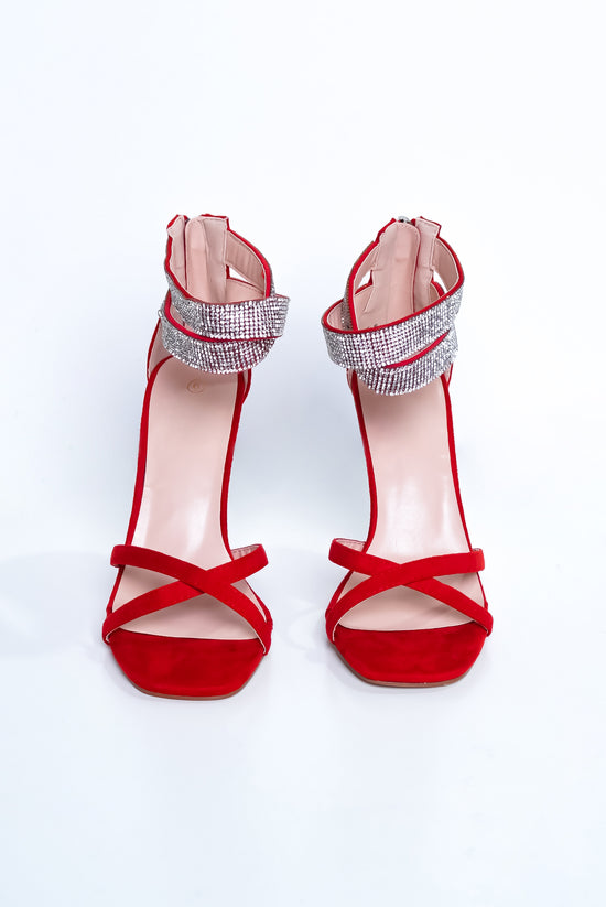 Gather Up Heels - Red