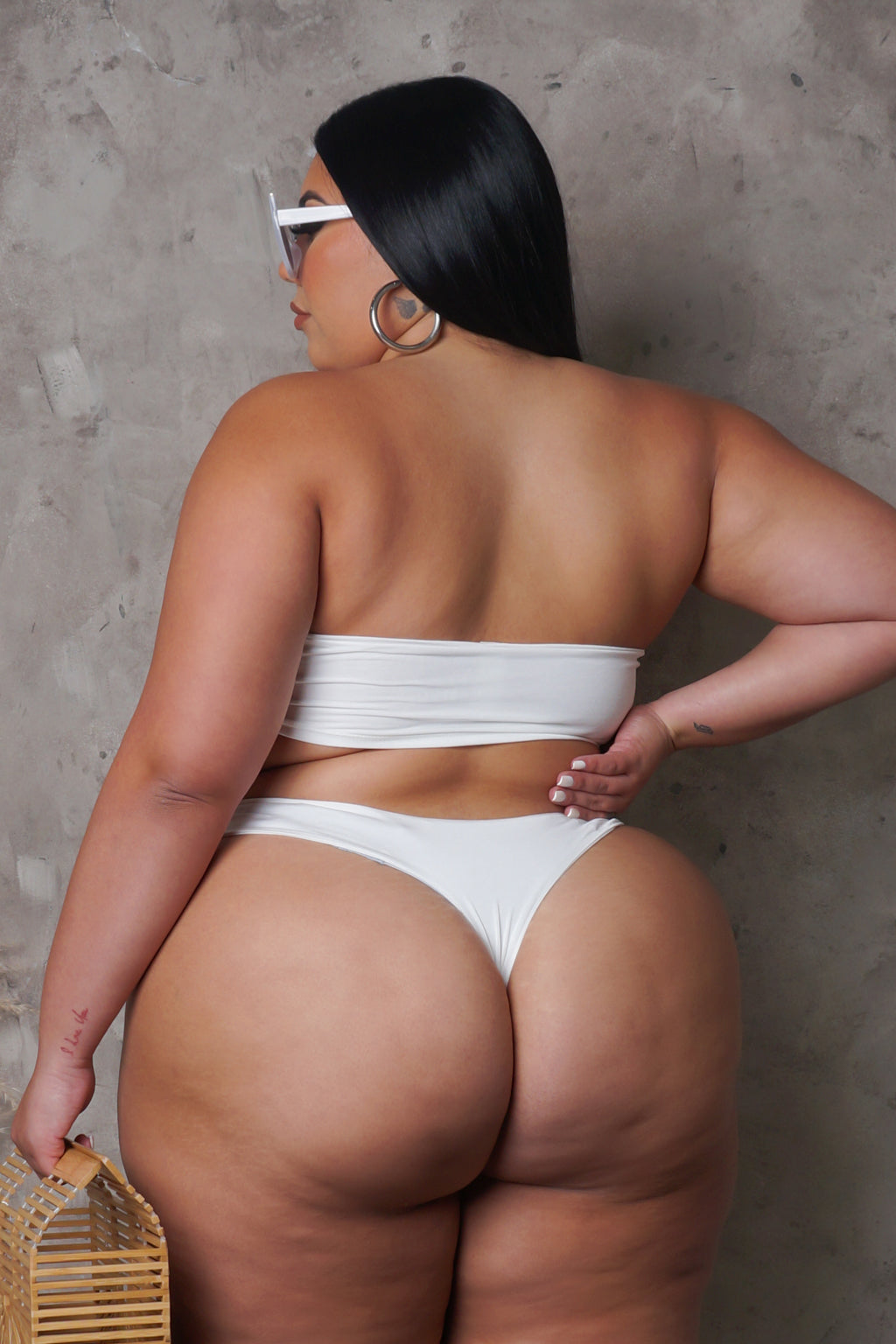Load image into Gallery viewer, Plus Ready For Summer Swimwear Set - White
