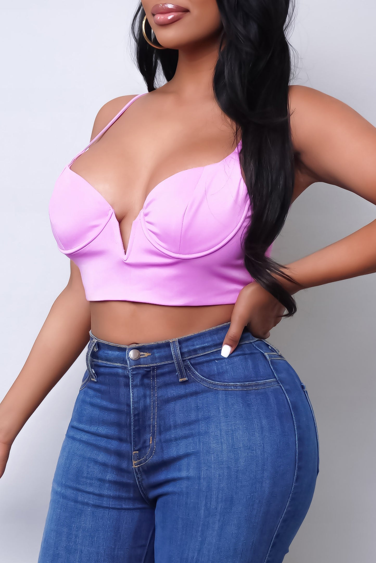 Load image into Gallery viewer, Lilac Dream Crop Top - Purple
