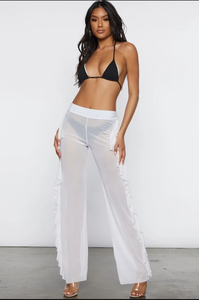 Load image into Gallery viewer, Eternal Flame Pants - White
